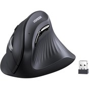Resim Ugreen 4000 DPI 6 Tuşlu Ergonomik Kablosuz Dikey Mouse, Siyah, 25444 
