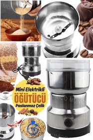 Resim Genel Markalar Ev Tipi Elektrikli Kahve ve Baharat Öğütücüsü Pratik ve Güçlü Paslanmaz Çelik Elektrikli Kuru Tahıl 