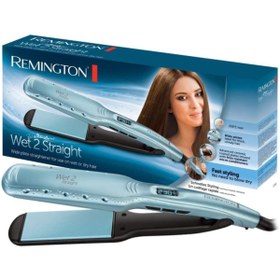 Resim Remington S7350 Wet2straight Geniş Plakalı Saç Düzleştirici 