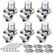 Resim Dashanshop 6 Takım Bpv-31 Buzdolabı Vana Seti 1/4, 5/16, 3/8 Inch Dış Çap Borular Uyumlu 