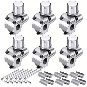 Resim Dashanshop 6 Takım Bpv-31 Buzdolabı Vana Seti 1/4, 5/16, 3/8 Inch Dış Çap Borular Uyumlu 