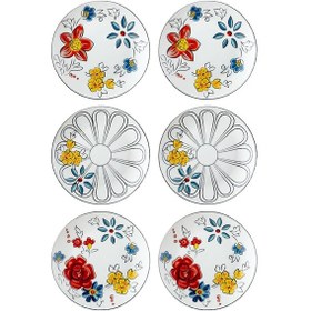 Resim The Mia Fiore Pasta Tabağı 6 Kişilik 