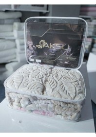 Resim Aksu Tek Kişilik Vizon Battaniye Antibakteriyel Pembe Bej 