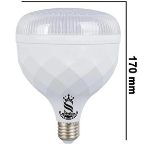 Resim 40w Kristal Tasarruflu E27 Beyaz Işık Torch Led Ampul 2 Adet 2 Adet 