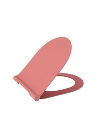 Resim Bocchi Pure Slim Klozet Kapağı Mat Somon A0333 - 032 