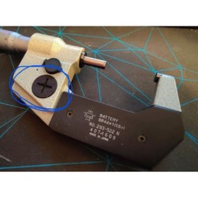 Resim Model3d Mitutoyo mikrometre pil kapağı 