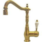 Resim Lavabo Bataryası Antik Mat Altın Kısa 