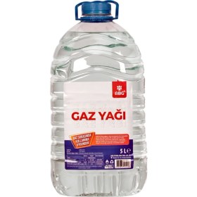 Resim ABG Gaz Yağı 5 lt Çok Amaçlı Kullanım için Güvenli Kapaklı Pratik Ambalaj 