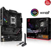 Resim Asus ROG STRIX B650E-F GAMING AMD B650 AM5 DDR5 6400 MHz Gaming Anakart 