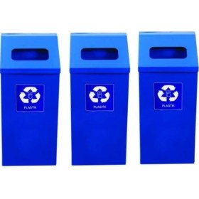 Resim Ems Boyalı Geri Dönüşüm Kutusu 