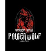 Resim Zepplin Giyim Powerwolf Lupus Dei Büyük Sırt Patch Yama 