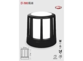 Resim Cata Bahçe Armatürü Milan Abs CT-7049 