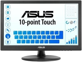 Resim ASUS KURUMSAL VT169HE 15.6 IPS 1920x1080 5ms 60Hz 220cd HDMI VGA VESA 3YIL 10 PARMAK DOKUNMATIK, EYECARE Monitör 