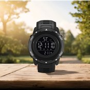 Resim Sunshine022 Siyah Multifonksiyonel İnce Outdoor Spor Kadın Erkek Lüminesent Elektronik Saat Diğer 