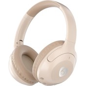 Resim Digital Computer Home Ovleng FF92 Katlanır Kulak Üstü Kablosuz Bluetooth Kulaklık Anc 3D Stereo Ses Kulaklık-Bej (Yurt Dışından) 