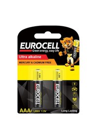 Resim Eurocell- Aaa2 Lr03 1.5 V İnce Kalem Pil 