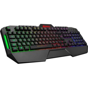 Resim GameBooster G59K Frontier Rainbow Aydınlatmalı Membrane Oyun Klavyesi (GB-G59K) 