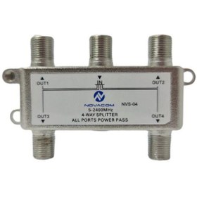 Resim Novacom NVS-04 1x4 Splitter 5-2400Mhz 