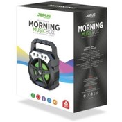 Resim Jopus Morning Bluetoothlu Taşınabilir Müzik Kutusu Siyah Bluetoothlu Taşınabilir Müzik Kutusu