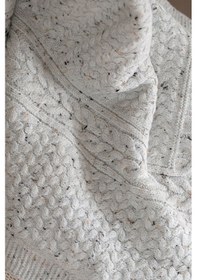 Resim Toffy Gri Kırçıllı Örgü Bebek Battaniyesi 100x100 Gri 
