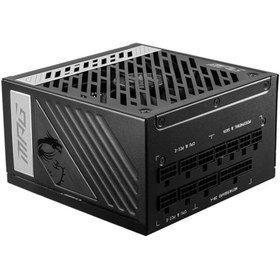 Resim MSI MPG A1000G PCIE5 1000W 80+ GOLD TAM MODÜLER 135MM FANLI GÜÇ KAYNAĞI SİYAH 