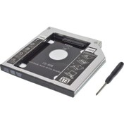 Resim 9.5 mm HDD Slim Caddy Laptop DVD To SSD Kutu Sata 