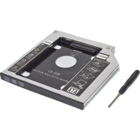 Resim 9.5 mm HDD Slim Caddy Laptop DVD To SSD Kutu Sata 