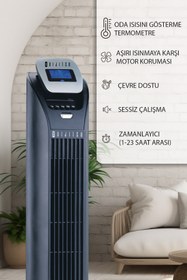 Resim Dijitsu Vn10 Kule Tipi Vantilatör 