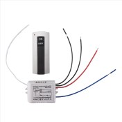 Resim Lillian 1 Yönlü Açık/kapalı 220V Kablosuz Uzaktan Kumanda Anahtarı Dijital Lamba ve Işık Için HT035 (Yurt Dışından) 