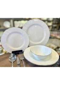 Resim Roy Kıng Pure Sılver 62 Prç. Yemek Takımı 