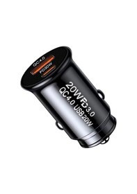 Resim Ally Te-p10 Usb ve Type-c Çıkışlı Araç İçi Çakmaklık Hızlı Şarj 