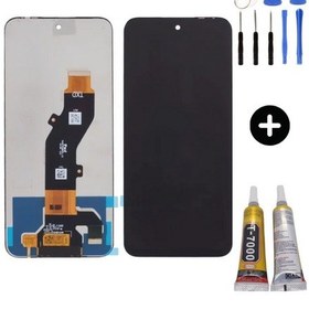 Resim Tecno Spark 30c Uyumlu Oled Lcd Ekran Dokunmatik + Montaj Seti 