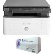 Resim HP Laser MFP 135a Lazer Yazıcı 4ZB82A + Sınırsız Chipli Tam Dolu Pluscopy Tonerli 
