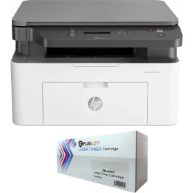 Resim HP Laser MFP 135a Lazer Yazıcı 4ZB82A + Sınırsız Chipli Tam Dolu Pluscopy Tonerli 
