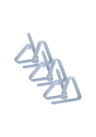 Resim Yuntech01 Masa Örtüsü Sabitleyici Klipsleri - Şeffaf Plastik, Rüzgar Ve Taşınma İçin Güçlü Tutma, 6 Adet Opp Paketli 