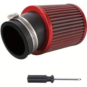 Resim Hightower Kırmızı 62mm Hava Filtresi Predator 212cc 196cc Honda Gx160 Gx200 Ct200u Bt200x Mini Bike 