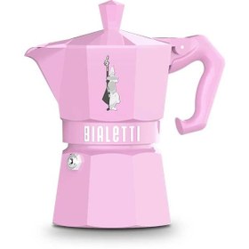 Resim Bialetti Moka Pot Exclusive 3 Cup Pembe 