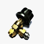 Resim Birso Sanayi Ocak Doğalgaz Musluk Komple 3/8 