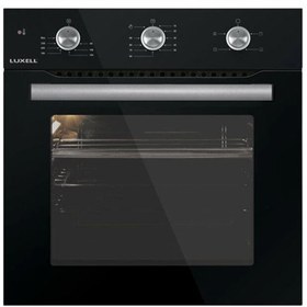 Resim Luxell Siyah Cam 4 Programlı Ankastre Fırın (LUX-3006B620CTR10) 