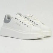 Resim Benetton 10232 İthal Yüksek Düz Taban Bağcıklı Kadın Sneaker Spor Ayakkabı 001 