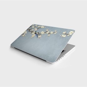 Resim Laptop Sticker Bilgisayar Notebook Pc Kaplama Etiketi Ağaç Kuş 