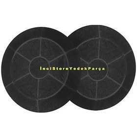 Resim Ade 606-1 S Yatık Davlumbaz Karbon Filtre 165732003 Siyah Renk Te 