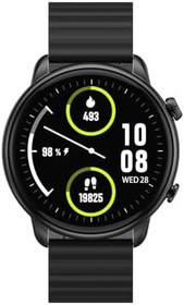 Resim Bix SW02AI 1.43” AMOLED Ekran, Bluetooth 5.2 Telefon Görüşme ve ChatGPT Destekli IP68 Suya Dayanıklı Sağlık Takibi Tansiyon Nabız Ölçer Özellikli iOS & Android Uyumlu Akıllı Saat (Siyah) 