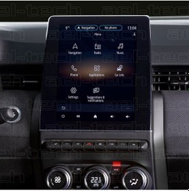 Resim Renault Clio 5 R Link 9.3 Inç Navigasyon Nano Ekran Koruyucu 2023-2025 Diğer 