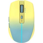 Resim Inca IWM-511RS DUAL Mod Bluetooth+Wireless rechargeable gradient Color Silent Mouse 