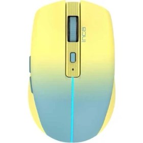 Resim Inca IWM-511RS DUAL Mod Bluetooth+Wireless rechargeable gradient Color Silent Mouse 