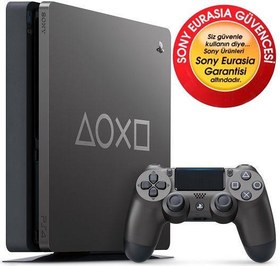 Resim **TEŞHİR** SONY PS4 SLIM 1TB DAYS OF PLAY OYUN KONSOLU - 21 AY SONY EURASIA GARANTİLİ 