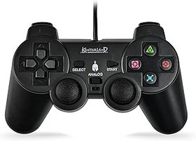 Resim Kontorland - PS2 Uyumlu Titreşimli Kablolu Oyun Kolu GamePad 