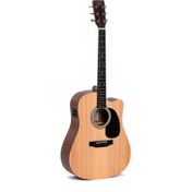 Resim Sigma DMC-STE Elektro Akustik Gitar (Natural) 