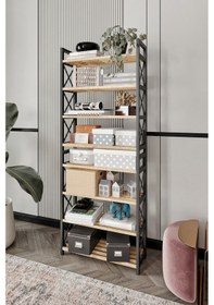 Resim Çok Amaçlı Plastik-mdf Raf 2 Parçalı Video İzleyiniz Siyah 